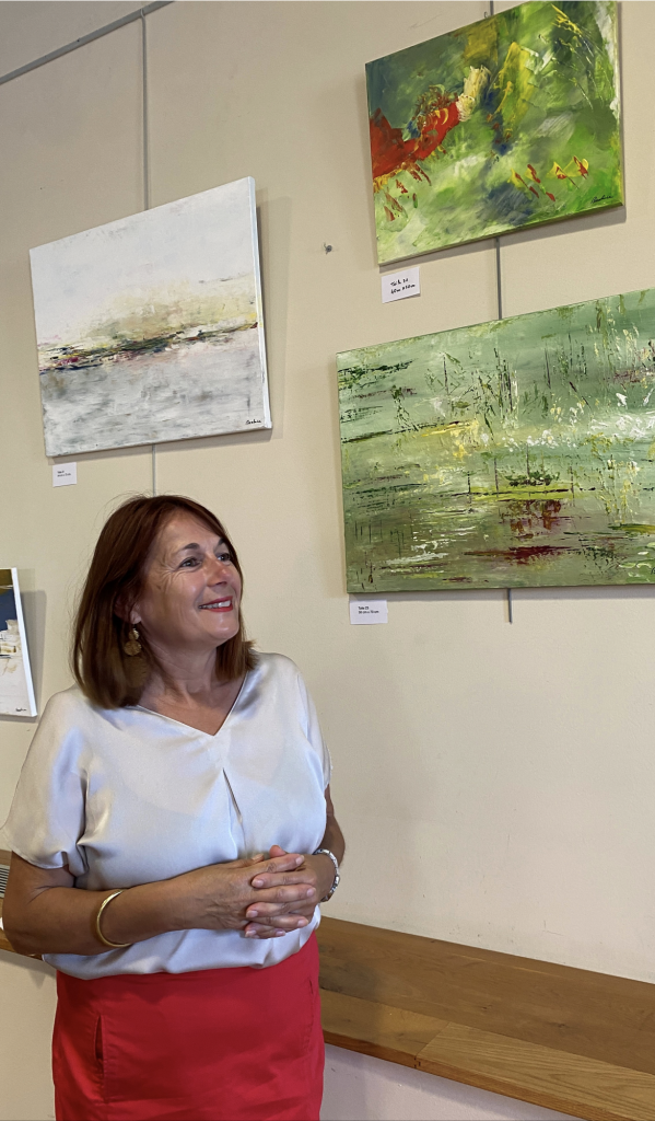 Béatrice flandrois artiste peintre médiumnique a Pons