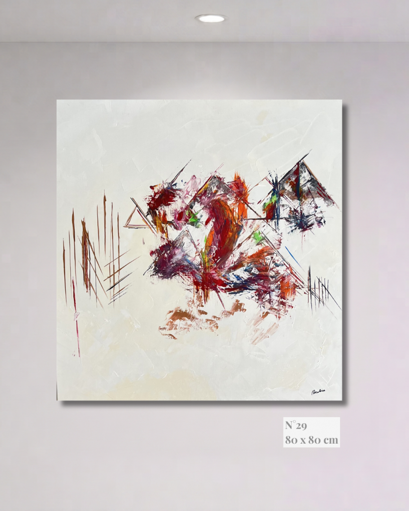 Peinture vibratoire médiumnique de Béatrice Flandrois