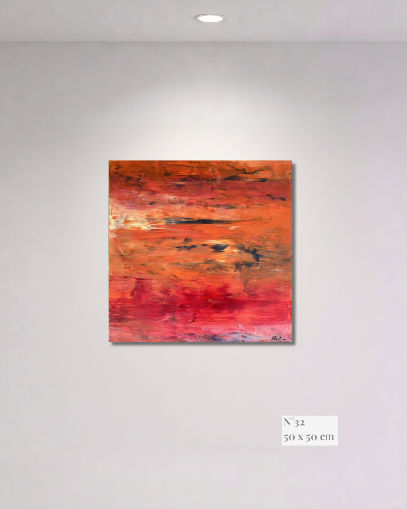 Peinture vibratoire médiumnique de Béatrice Flandrois