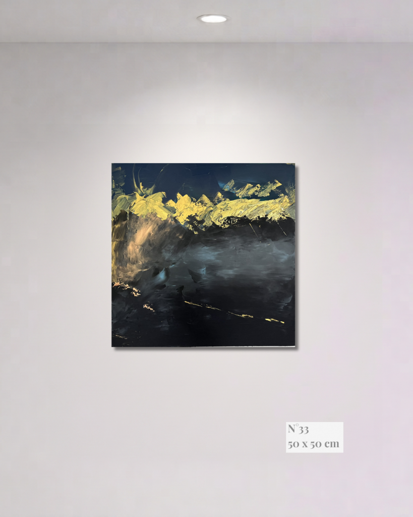 Peinture vibratoire médiumnique de Béatrice Flandrois