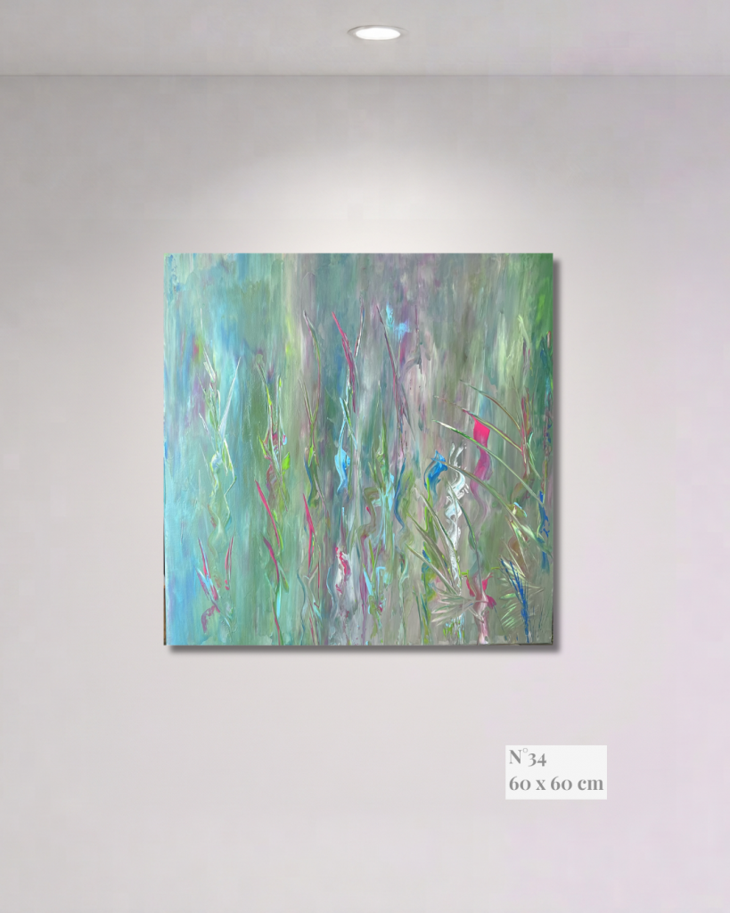 Peinture vibratoire médiumnique de Béatrice Flandrois
