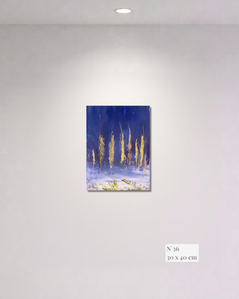 Peinture vibratoire médiumnique de Béatrice Flandrois