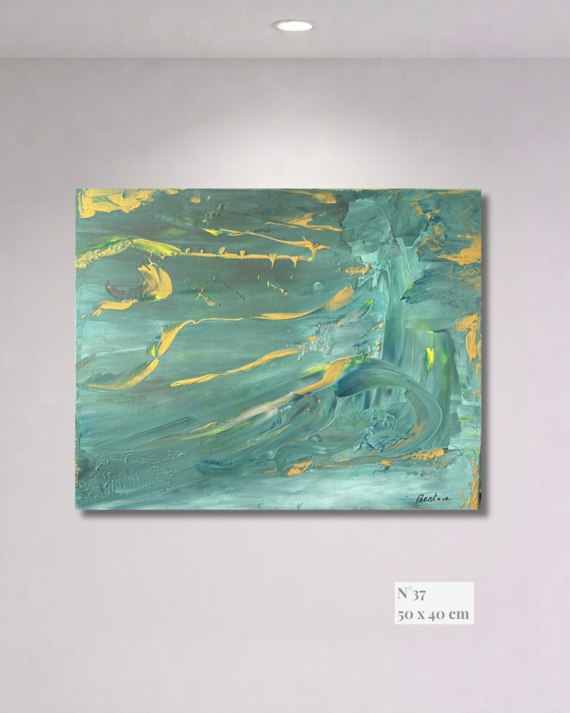 Peinture vibratoire médiumnique de Béatrice Flandrois