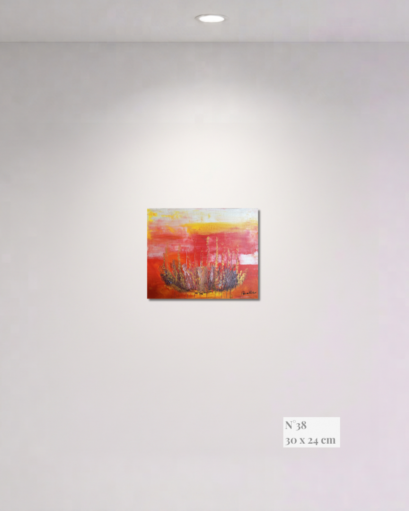 Peinture vibratoire médiumnique de Béatrice Flandrois