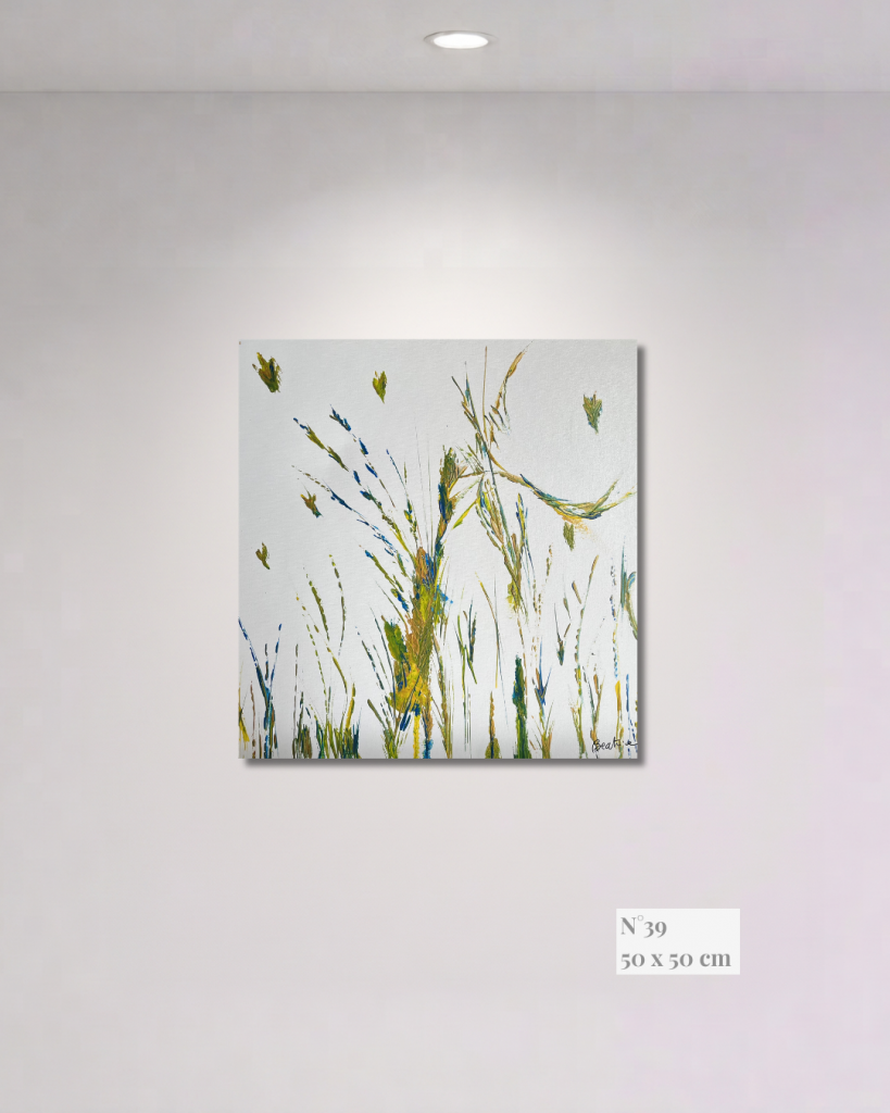 Peinture vibratoire médiumnique de Béatrice Flandrois