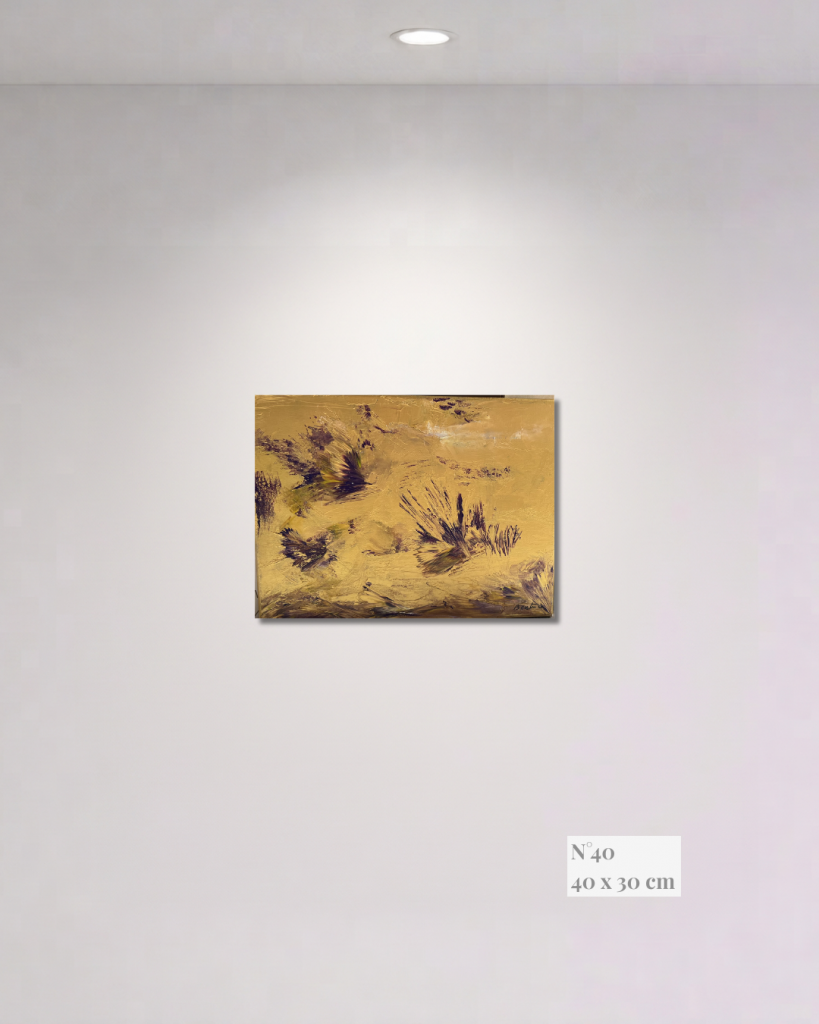 Peinture vibratoire médiumnique de Béatrice Flandrois
