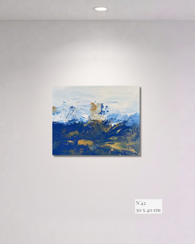 Peinture vibratoire médiumnique de Béatrice Flandrois