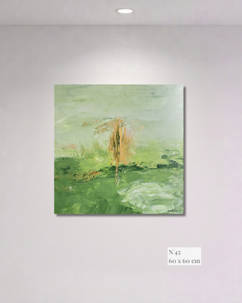 Peinture vibratoire médiumnique de Béatrice Flandrois